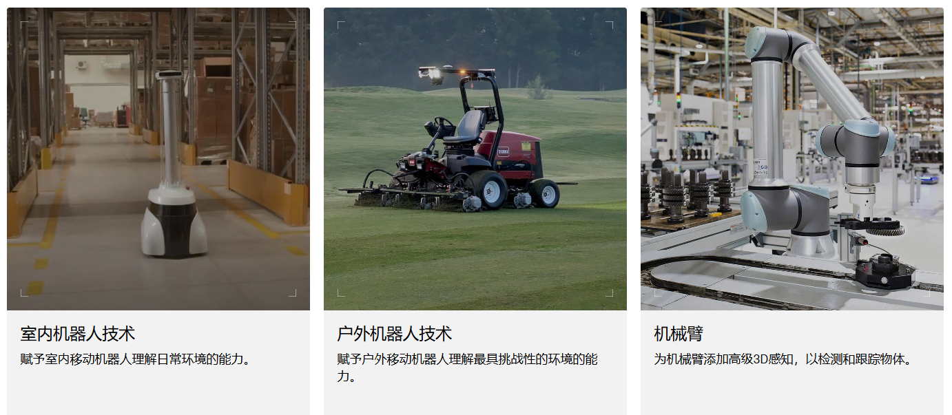 ZED X系列農業、工業多場景適配